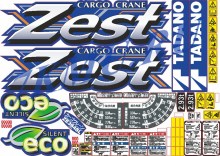 Комплект стикеров для КМУ Taданo Zest ECO 365